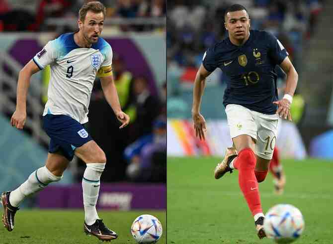 Kane vs. Mbappé, el duelo aparte que acapara las miradas entre Inglaterra y Francia