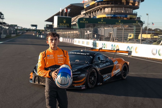 Nicolás Pino afronta sus segundas 24 Horas de Le Mans: “El objetivo es ganar”