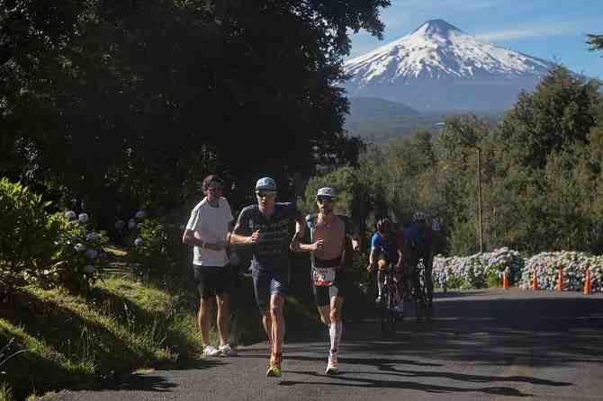 Pérez y Mislawchuk se vistieron de acero en el Ironman 70.3 de Pucón