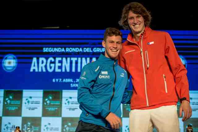 Jarry, invitado inesperado del adiós de Schwartzman