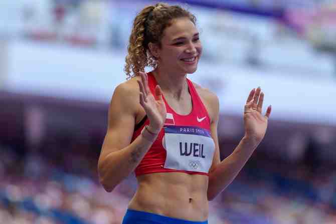 Martina Weil también reina en los 200 metros: nuevo récord nacional