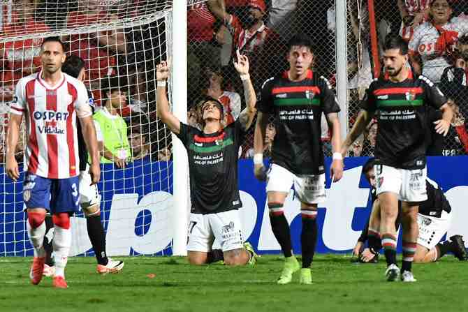 Palestino, el mejor embajador en copas internacionales