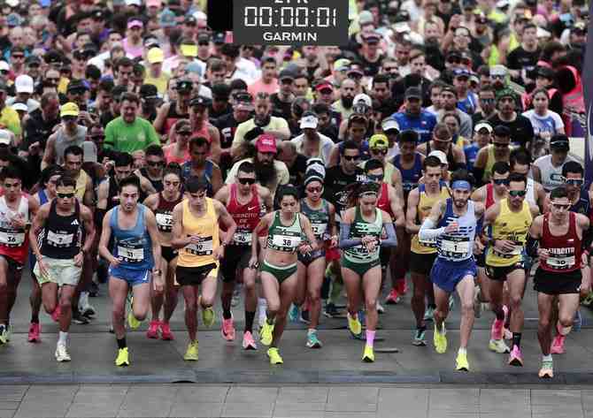 Los hitos de la rica historia del maratón en Chile