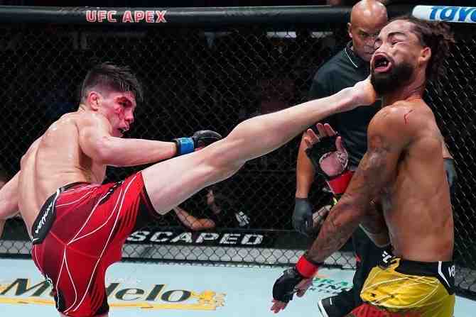 UFC: El camino ascendente de “La Jaula” Bahamondes se pone a prueba en Azerbaiyán