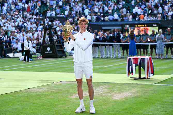 Jannik Sinner, nuevo rey de Wimbledon: venció a Alcaraz en cuatro sets