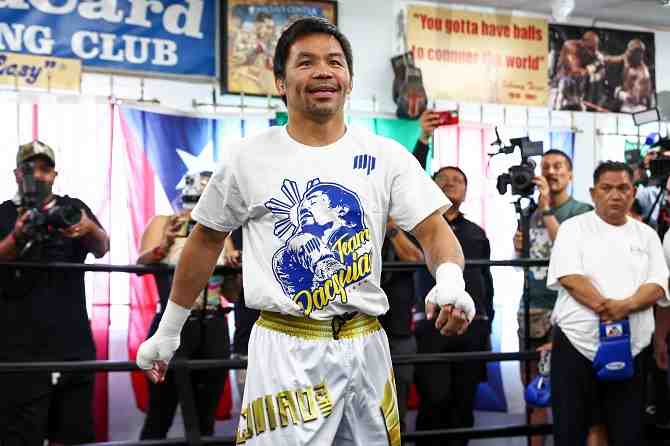 Pacquiao desempolva los guantes y va por un récord