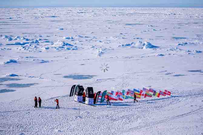 El desafío de correr en el Polo Norte, entre osos, hielo y frío: “Fue muy duro, te caes y no puedes lograr ritmo”
