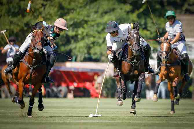 Vercellino estrena sus ocho goles con una victoria en el Abierto de Polo