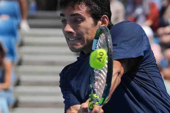 Garín cae en una batalla en el Abierto de Australia