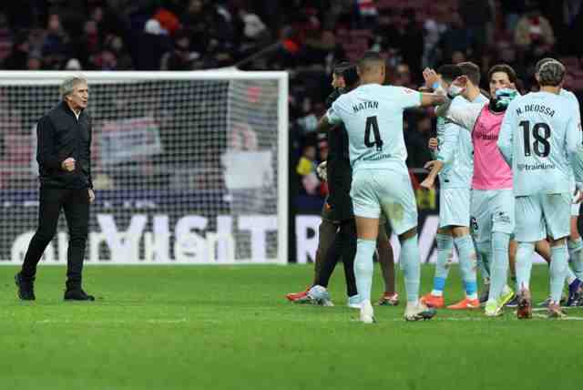 Manuel Pellegrini se toma revancha de Diego Simeone