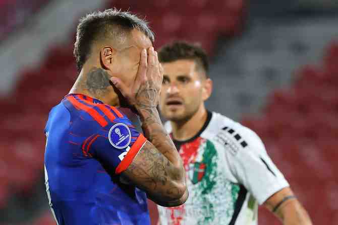 Palestino no falla y la U desolada se despide de la Copa Sudamericana