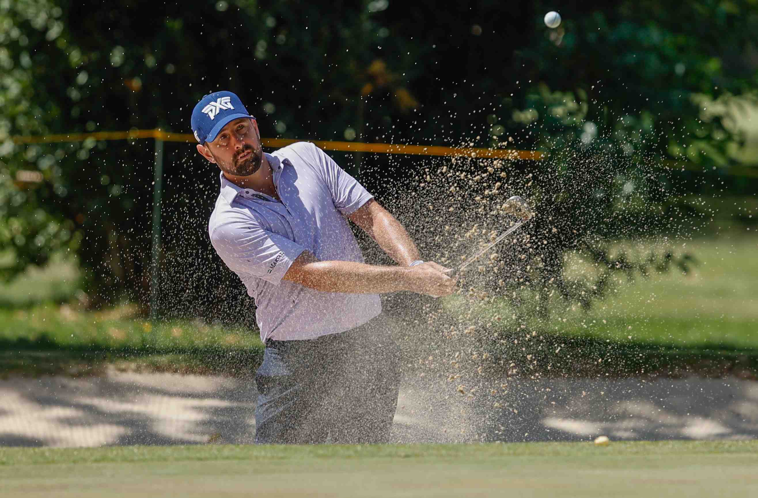 Golf: los locales no lograron despegar  en el tercer día del Chile Classic