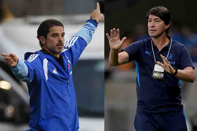 El frente a frente de Gago y Garnero, los técnicos del clásico universitario