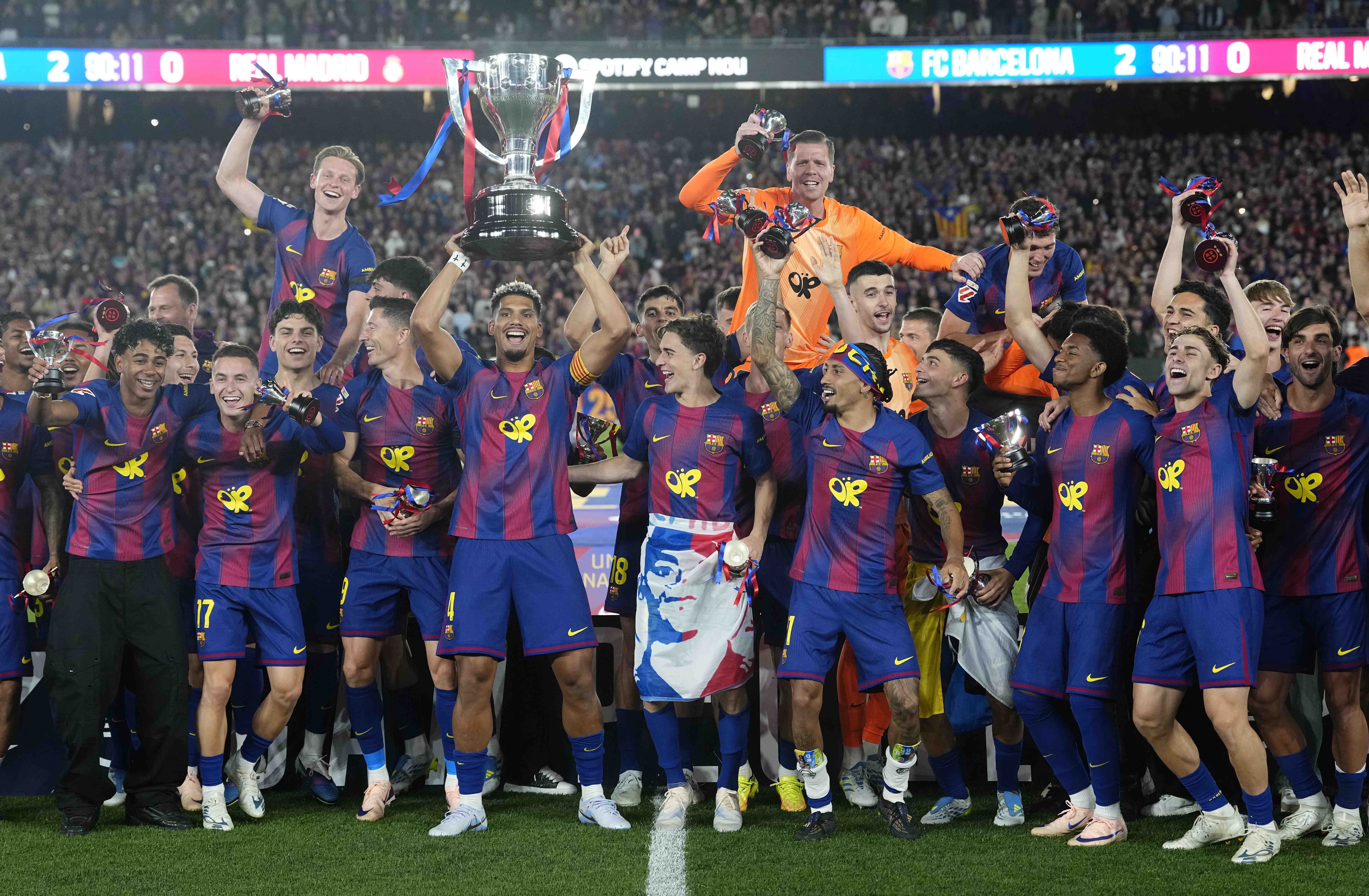 Barcelona y el gusto de celebrar ante el Madrid