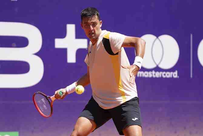 Barrios cae por sexta vez en la ruta a Roland Garros