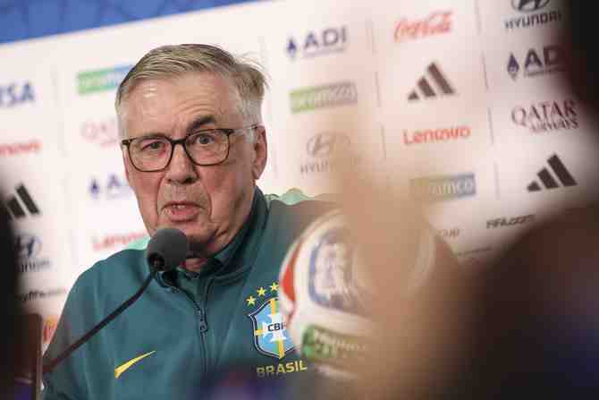 Brasil inicia la ruta al “hexa” con Carlo Ancelotti como su pieza diferencial