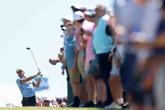 Joaquín Niemann se redime en el mejor major de su carrera: séptimo en el US Open