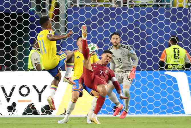 Colombia perdona a Portugal y a Cristiano Ronaldo