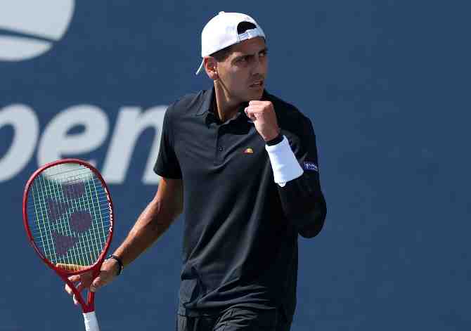 Alejandro Tabilo da una muestra de jerarquía y sube su techo en el US Open