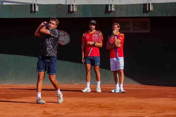 David Ferrer, capitán de Copa Davis de España: “Algunos tenistas debutan en la Davis, pero han jugado torneos muy importantes”