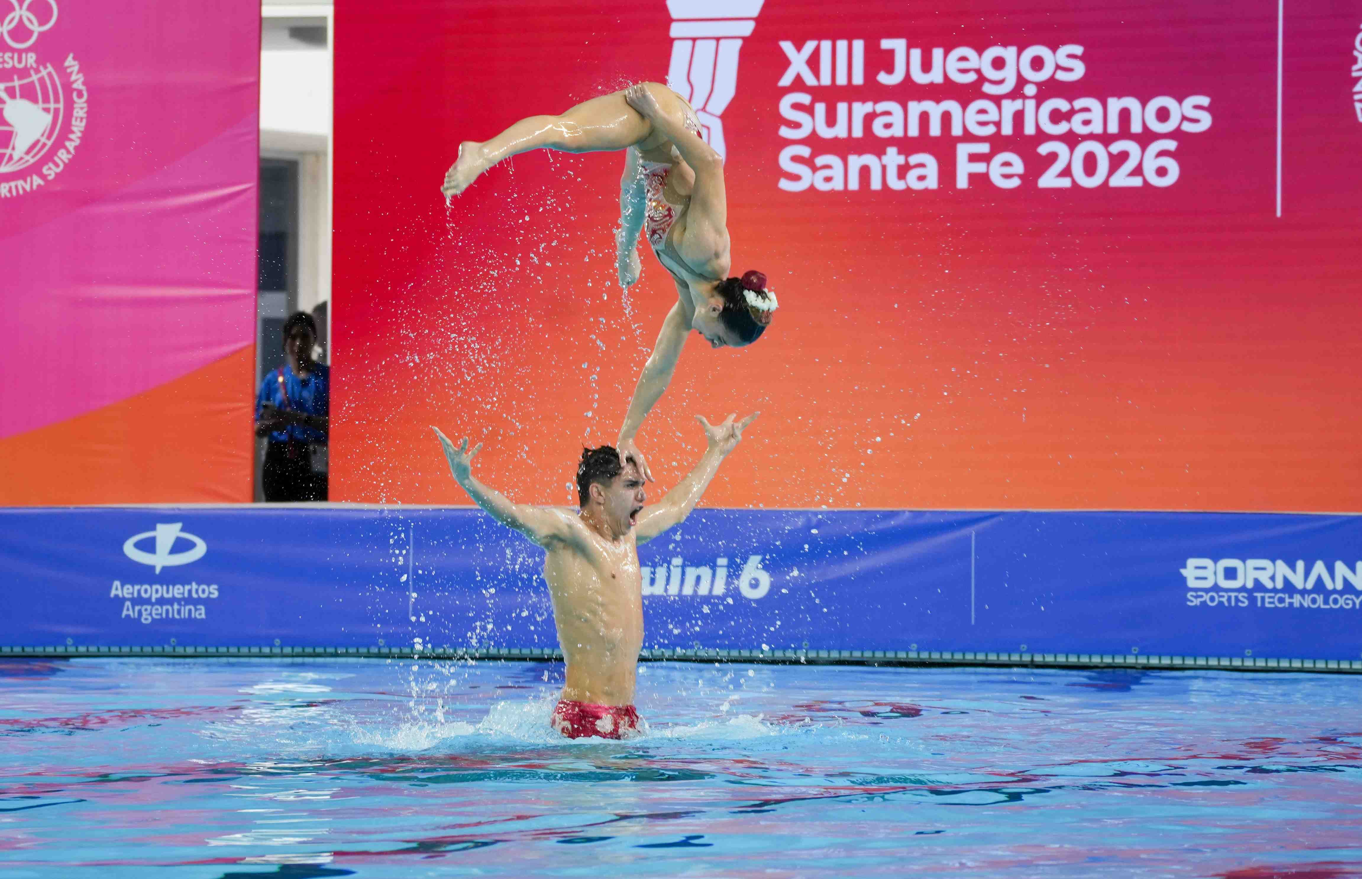 La natación artística arrasa y eleva a Chile al cuarto puesto de los Juegos Sudamericanos